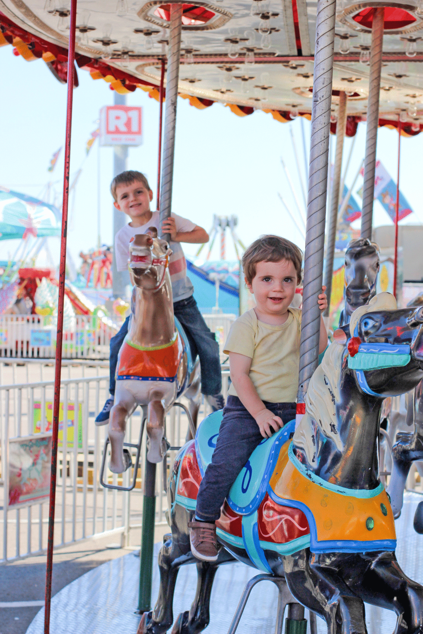 Kids at the State Fair