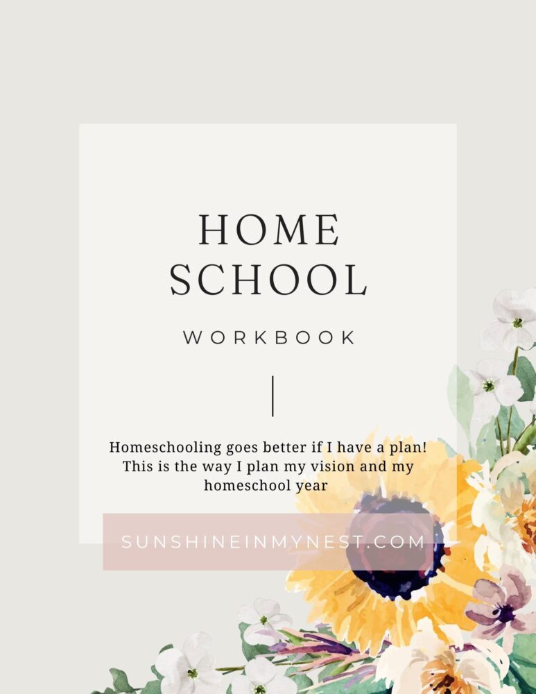 Homeschool Planner – Monthly