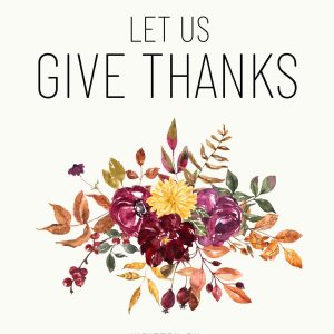 Give Thanks